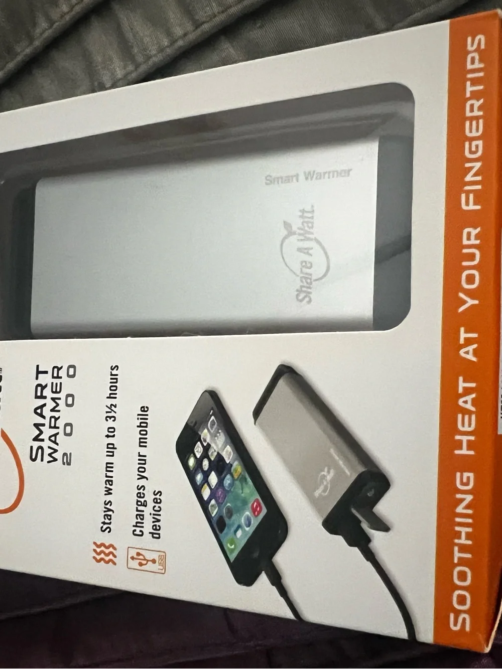 Portable Hand Warmer & Portable Phone Charger - NWT